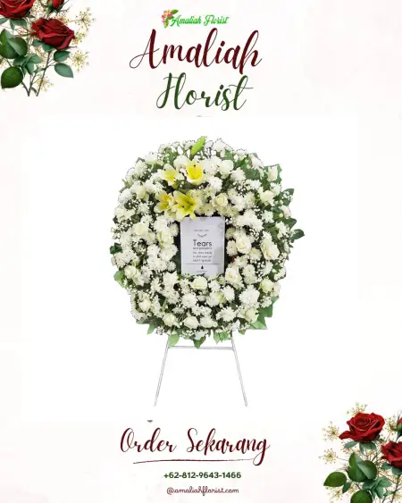 Krans Bunga Duka Pasir Belo